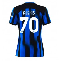 Koszulka piłkarska Inter Milan Alexis Sanchez #70 Strój Domowy dla kobiety 2023-24 tanio Krótki Rękaw